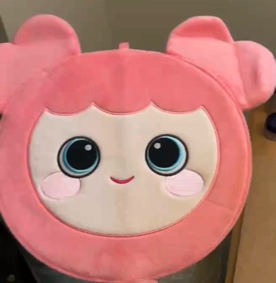 真的非常可爱！包装的很好，刚拿到手有一点点脏（毕竟二手）稍微清理一下就很干净。物流方面走的竹蜻蜓，也是差不多2.5周左右就到了，收到的时候包装很好然后没有让扇套折到太厉害，有放纸板夹着。