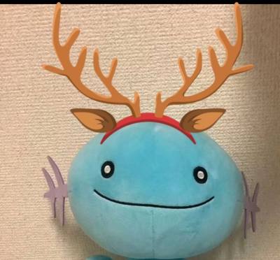 这次还是分享宝可梦毛绒玩具，正好用上了优惠券，买了很便宜的毛绒。挖煤姬经常发优惠券，非常好。这次是可爱的玛丽路，小猫怪和乌波，都是蓝色的宝可梦。