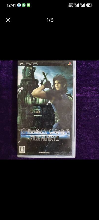 这次买到了psp的最终幻想核心危机，虽然现在有重置了，也算是弥补一下当年的遗憾。游戏包装完好，物流靠谱，推荐以后继续购买。