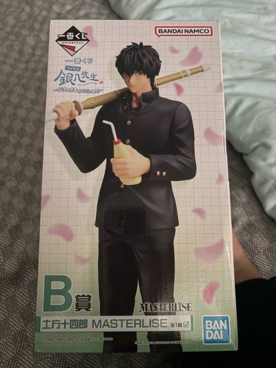 挖煤姬海淘的银魂一番赏终于到啦！B赏土方十四郎质感超绝，A赏和last赏也完美无缺，包装扎实没磕碰，这次海淘体验直接拉满！