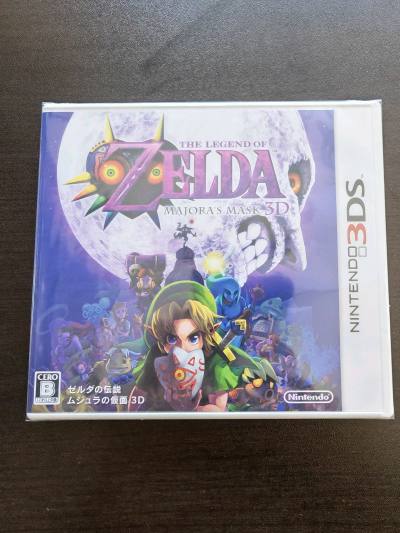 在挖煤姬买的3DS卡带收到啦！《塞尔达传说 梅祖拉的假面》《时之笛》和《精灵宝可梦X》都是全新未拆封的，塑封完整，日版原装，和描述的一样。物流进度能随时查，包装也挺结实，没磕着碰着。喜欢老游戏的朋友可以放心买，性价比不错，这次购物体验很满意～