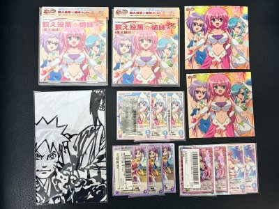 又双叒叕买到了两张张三姐妹cd特典贴纸，复数x4
佐鸣歌舞伎布收了好久终于收到了一条，开心——感谢挖煤姬助力圆梦。 关于物流，这次选择的是日本邮政EMS，时效很快，包装也很扎实，特别让人安心，期待下一次！