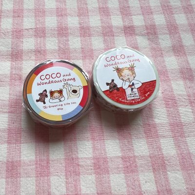 第一次切煤，期待了好久终于到啦。各方面都很满意～超喜欢的米菲兔和coco酱，还有很多可爱的明信片～?