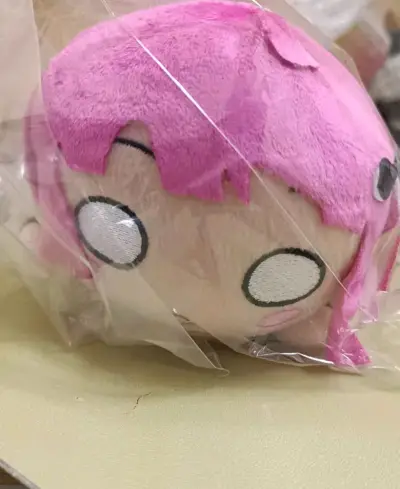 终于啊 凑够了玩偶，走最划算的竹蜻蜓寄了回来，一看到粉色的她我就迫不及待地下了单 不管什么就是冲啊 到货了还是全新的 简直萌死了哈哈哈