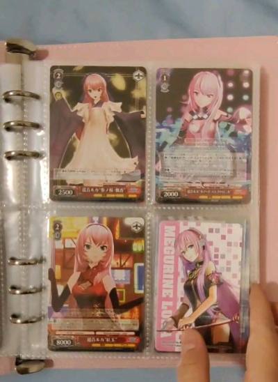 买到了一堆喜欢的卡片