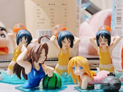 这次用挖煤姬切到了很可爱的古早扭蛋，不知道有多人认得出来这个番，走的竹蜻蜓专线，卖家打包的很细致到手一点问题都没有！虽然是扭蛋但是做的也很细致非常的可爱?