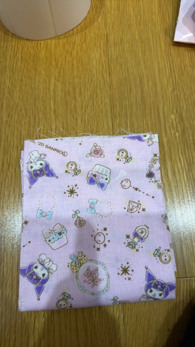 这次到了心心念念的女孩布料，古早味满满真的太好看了吧，太喜欢了，终于买到了很难买的女孩面料，太喜欢了，希望可以再能多买到点呀