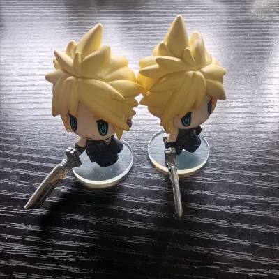 超级无敌卡哇伊的克劳德盒蛋，迷你尺寸，好可爱，好喜欢(o‿∩)这次走竹蜻蜓比想象中的快好多，打包周全，很nice