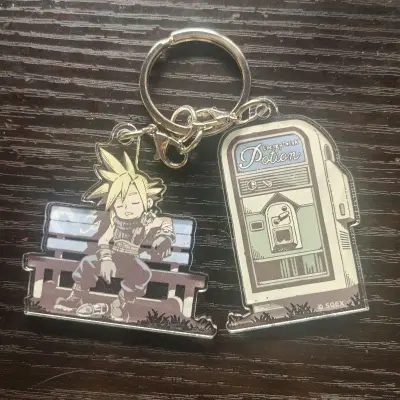 很可爱的亚克力挂件，克劳德萌萌哒❤❤❤很棒的dvd，淘到了很美丽的价格，海淘很方便，还会继续使用这个软件。