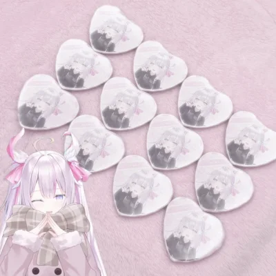 收到了喜欢的白情吧唧！卖家本来寄少了两个但在我提交售后申请之后很快就得到了补寄！挖煤姬售后服务太棒了ww