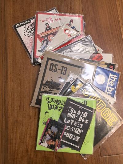 国内难得一见的乐队作品 一套一套收 爽到飞起 Tom and boot boys日本最好的77朋克乐队 终于买到了