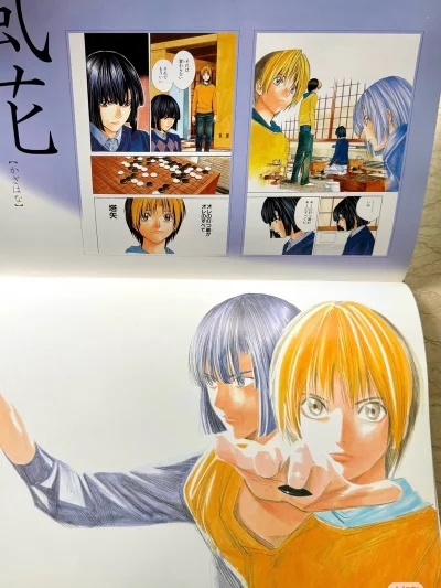 想要棋魂原画集好久了，国内一直都没有好价，再贩也不知道什么时候会开，切回来就很开心了，物有所值，小畑健的画风真是太美了。