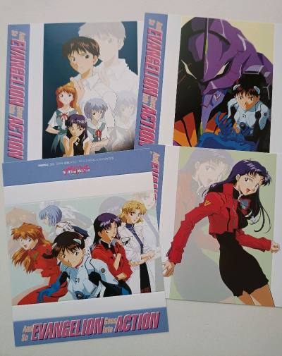 捡漏买到EVA和幽游白书的磁带卡贴，中古全新老物，品相佳~ 美少女战士的手机指环扣凑足了一对~
小物件发竹蜻蜓专线运费特别划算，打包结实。