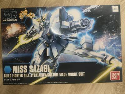 本次购买的是高达创战者中出现的hg系列沙扎比女士拼装模型。通过挖煤姬发放的优惠券，叠加最近的低汇率，以优惠的价格拿下。选择的是竹蜻蜓物流，包装一步到位，，时效也挺快。到手检查时，模型盒子几户全新，八角尖尖，非常开心。