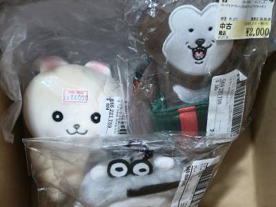 切了一些玩偶挂件和衣服，因为是下单秒切所以不用担心被别人抢先，安心吃到了好价!物流走的epl，用时一周半左右。今天收到后开箱发现物品摆放整齐，外围裹了泡沫纸防震，每一个物品都完好无损(▽｀)。购物体验感非常好!有什么问题客服也能帮忙积极解决。
