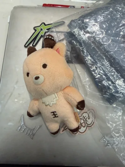 感谢挖煤姬让我的孩子回家?，娃娃和卡片都包装得很严实，状态都很好，物流的时效也很快，下单过后很多就收到货了。