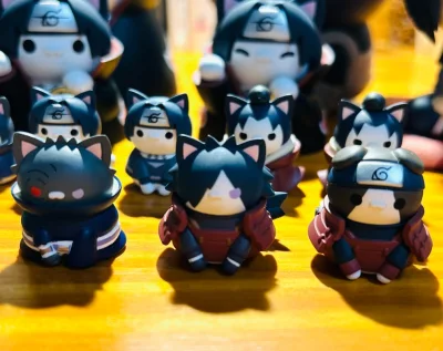 超好的猫咪！忍猫大收集，胖胖的小小的好多只，在家在公司都有嘿嘿，从日本漂洋过海来我家我可爱的猫咪们！！