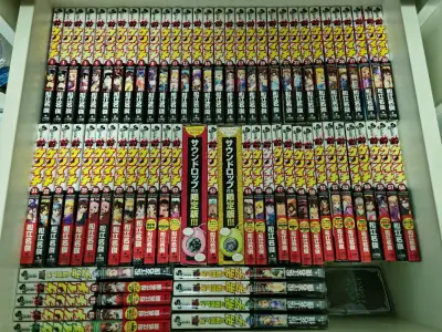 美滋滋，保存非常好，大部分都有书腰，开心开心。而且价格也很便宜就买到的，性价比拉满了?台版太贵了，所以来看看日版，很开心。


