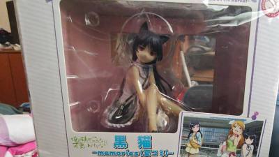 我买这个手办购买价格很低，但是没想到这么精致，根本看不出一点二手的痕迹，而且里面还带着特典，十分的精致


