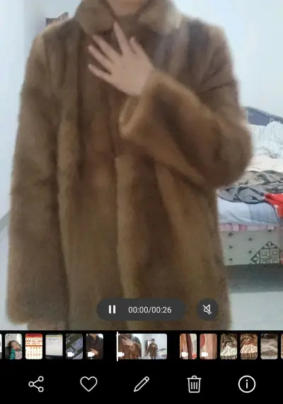 挖了好多次，又收到了两件中古貂，都是简单款式。成色不错，没有秃毛，颜色也漂亮，挖煤姬简单方便，快捷推荐使用！