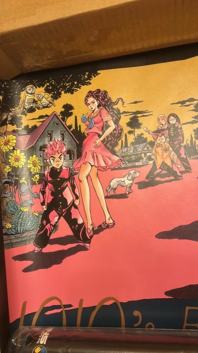 Jojo 的奇妙冒险海报拿到了