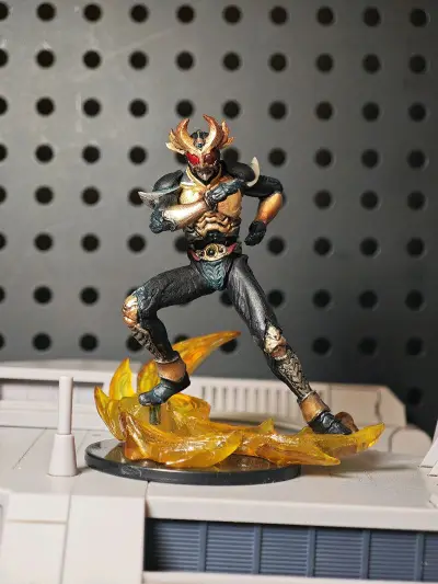 匠魂亚极陀，凑单买的，最近收到货，关节没啥问题，漆面也挺好，造型还帅。

箱子是挖煤姬的纸箱加内部泡膜，东西安全到达。

#挖煤姬# 