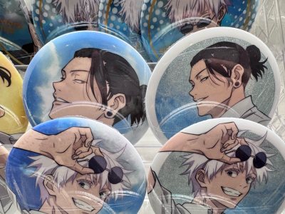 之前在雅虎拍至五条水枪一对，没想到又切到了其他角色的set，价格也是非常友好。
这次的东西不多，走竹蜻蜓路线还挺快的，开心?、