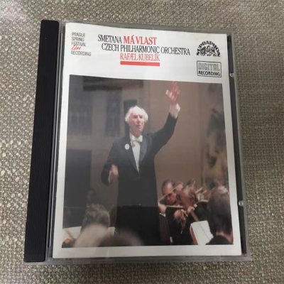 SUPRAPHON库贝利克  我的祖国  斯美塔纳     捷克斯洛伐克  银圈  1990年布拉格音乐节开幕音乐会现场录音。演录具佳。