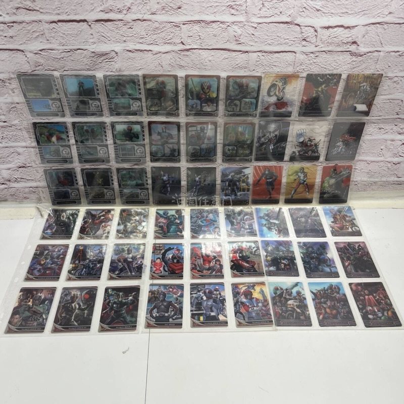 蒙面超人食玩卡，一共两弹要162张，现在已经很难遇到大全套了，难得在挖煤姬上碰到这套准套，毫不犹疑就下手了。虽然还有一些卡要补，希望能在挖煤姬上碰得到。