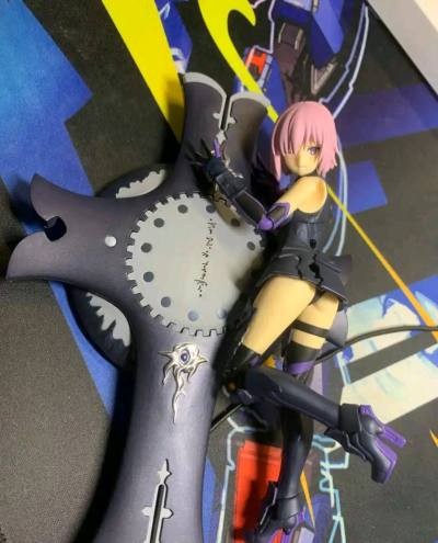 这次买的是fgo里的玛修，偶然看到的好价便买了，物流依然选择的是竹蜻蜓，打包很好，速度很快很稳。继续保持