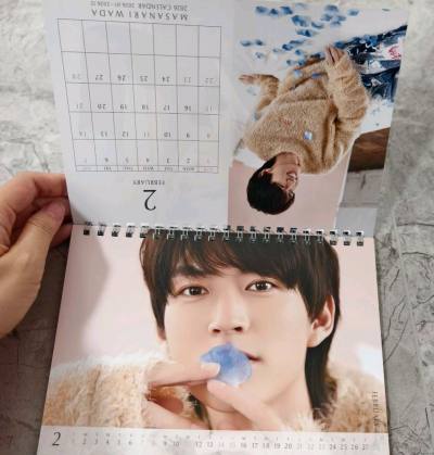 和田雅成日历终于到了！！！！