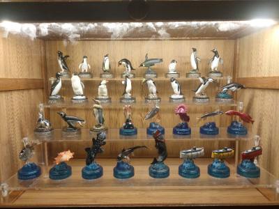 又来挖煤姬捡漏了，海洋堂的瓶盖企鹅两套一起居然不到200块钱，在别的平台第二弹的隐藏款都能顶这里两套的价钱了。虽然是20年前的老东西，不过质量依然在线，打包得非常细心，没有出现损坏的商品，爆赞！接下来还要继续在挖煤姬淘生物扭蛋?