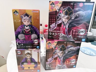 这次主要切了几个一番赏的手办，到手后真的好大一个箱子…不过原盒竟然都是八角尖尖！大家都在诟病的断头小教主在我这边也奇迹般生还了×挖煤姬仓库打包的工作人员我真要好好夸夸你了?