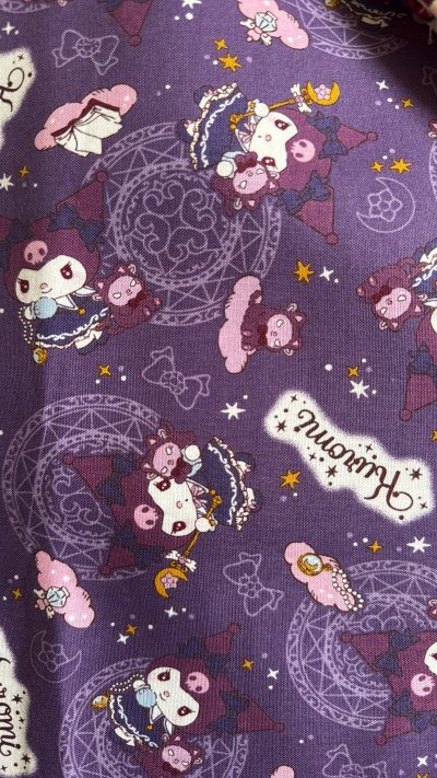 收到了美美的布料，还买到了绝版款，稀有绝版款，真的太绝了，希望布料价格能更划算呀，这样满足我的大大的淘宝贝的心呀


