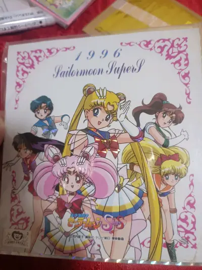 这是用可追踪小航空发的最后一个包裹，运费划算速度也不慢。
一如既往买的美少女战士的周边，日历，长条贴纸，磁带索引卡，还有T恤和小袜子，超可爱，准备改造成杯套?