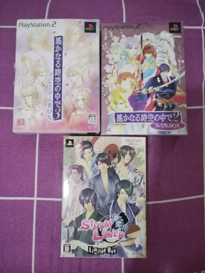 大家好，这是我的挖煤姬3月好物分享！我本次购买的商品是遥远时空中PS2游戏限定盒，还有恋爱风暴psp初回限定版，都是我非常想要的日乙收藏品，是一次非常愉快的购物，欢迎有同样喜好的对的老大们一起来购买~