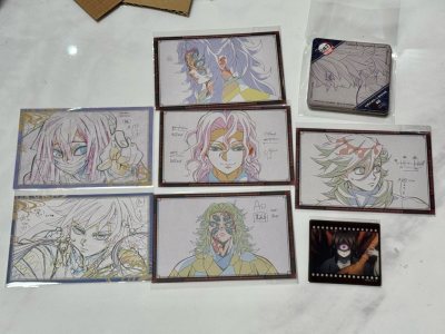 这次购入的是鬼灭之刃dining明信片的杯垫，第一次尝试了煤炉拍卖，很好价的买到了。走的是竹蜻蜓plus路线，包装牢固，速度也挺快的