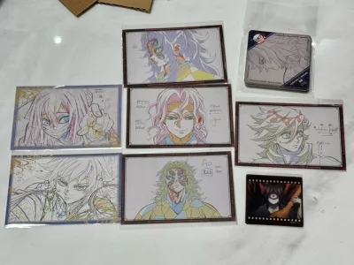 这次购入的是鬼灭之刃dining明信片的杯垫，第一次尝试了煤炉拍卖，很好价的买到了。走的是竹蜻蜓plus路线，包装牢固，速度也挺快的