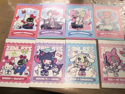 因为这套不可能通贩，所以还是狠下心来去吃了日谷…但是吃到了很好价！果然还是自己动手切煤丰衣足食hhh
妄想天使很可爱，三丽鸥很可爱，结合起来真是能把老夫的心给萌化了呀…