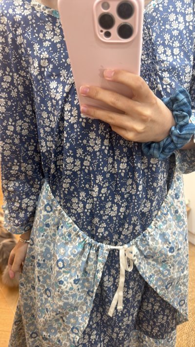 超美的碎花围裙太喜欢！