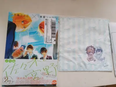 快递包装的很严实，而且还算快，唯一有点不喜欢的是骏河屋的标签怎么直接就贴到书面上了，还好能撕下来‎ദ്ദിᵔ.˛.ᵔ₎✧