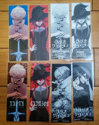 古人云，复数是最好的谷美，这句话可太有道理了！感谢挖煤姬今天让我圆了我这个复数书签的梦，我以为我要一辈子收不到了