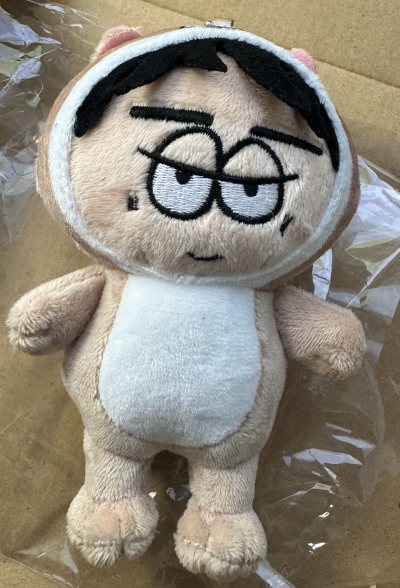 又在挖煤姬切了一个毛绒和一些卡膜，发的ems，发货到收到速度非常快，箱子很牢固，包装也很好，以后还会继续支持挖煤姬！