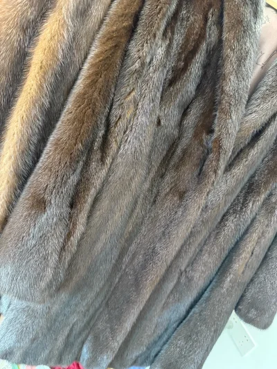 作为挖煤姬新手，第一次海淘就成功入手SAGA Mink，体验太惊喜！平台操作简单易懂，对小白超友好，物流透明、打包扎实。这件貂皮质感绝了，毛质顺滑密实、光泽高级，成色与描述完全一致，性价比拉满，全程安心又省心，强烈推荐！