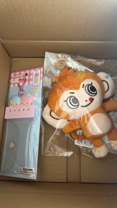 物流速度很快，包装也很用心，每件商品都被妥善保护了。收到的玩偶完好无损，特别可爱，让人心情超好，已经推荐给朋友了

