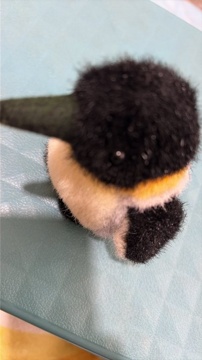 第一次购买，但是卖家没有说明企鹅缺少眼睛，只说了很脏，所以拿回来我清理过，并且自己重新安装了玩偶眼睛。