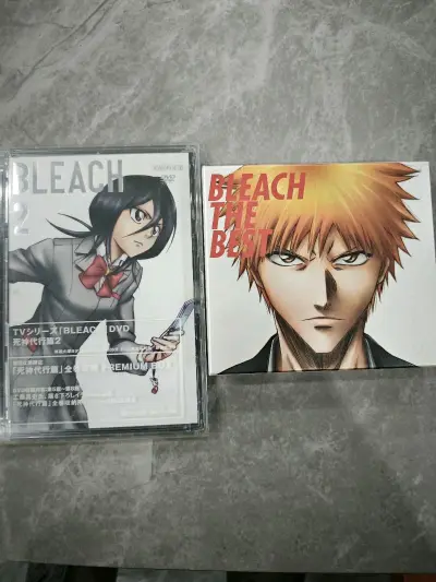 是BLEACH THE BEST CD&amp;amp;DVD 和SOUL EATER最好的dvd&amp;amp;cd 特别开心特别满意的一次购物，使用竹蜻蜓路线运费超级实惠，包装完好物品没有任何受损。东西太好看了特别值得收藏









