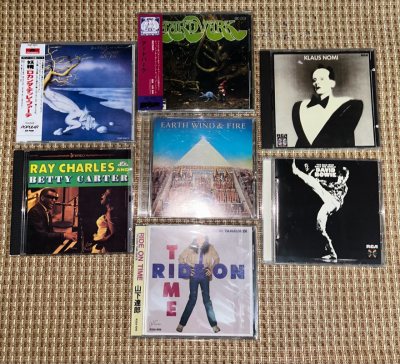 三月份海淘CD顺利到货