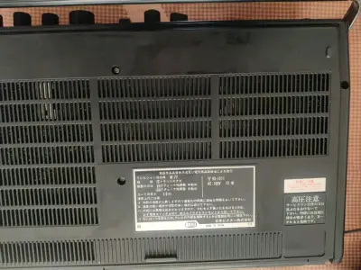 今再次购得三合一松下收录电视三用机，这次物流速度海运一个多月，三十多天到手包装严实无损坏现象。机器造型独特，虽年代久远，但基本功能还算正常，会继续支持海淘挖煤姬!