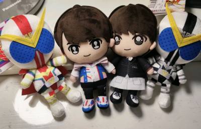 在骏河屋淘到了很可爱的战队努努！挖煤姬发货很快，选的物流七天就到手了，美美带上宝宝外出拍照～୧₍˄·͈༝·͈˄₎୨


